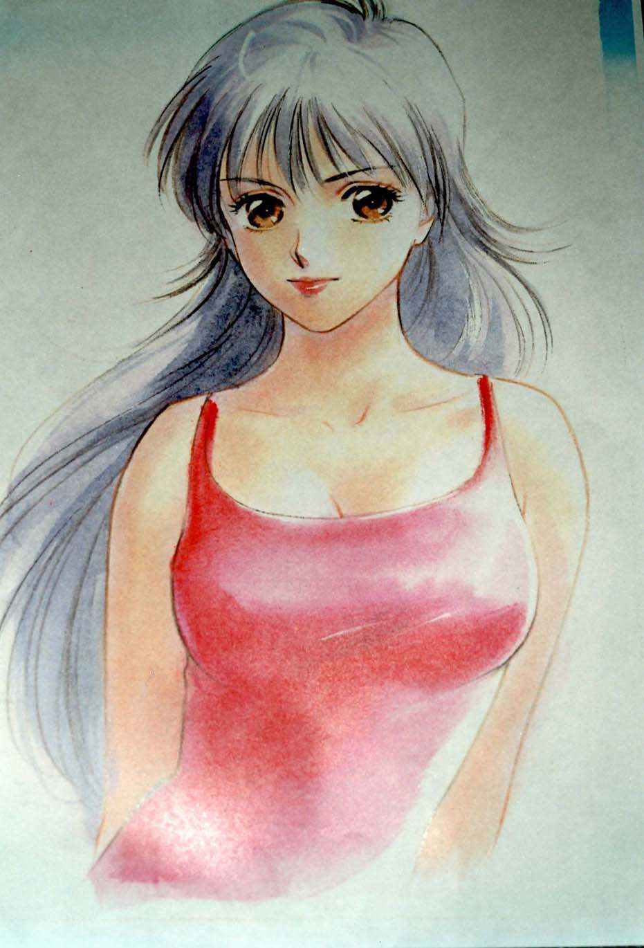 Otaku Gallery  / Anime e Manga / Kimagure Orange Road / Illustrazioni / kimagure (14).jpg